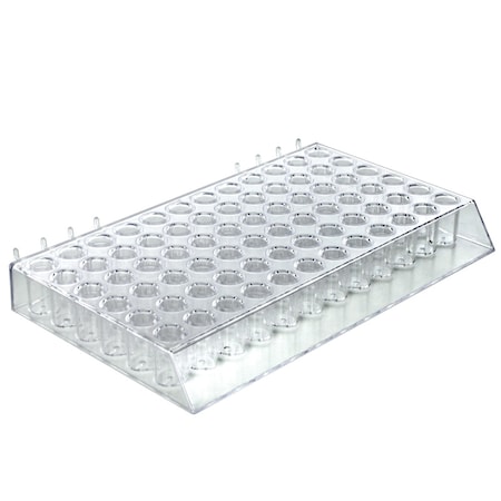 Azar Displays 72 Round Slot Lipstick and Mascara Tray for Pegboard, PK2 225524